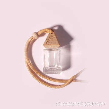 Requintado garrafas de aroma de carros pendurados de vidro vazio-11 ml